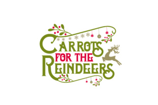 Carrots for the Reindeers: A Festive Craft for Christmas Branding