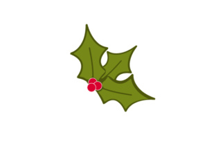 Christmas Holly: A Versatile Design for Holiday Crafts