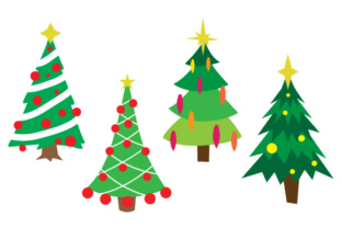Christmas Trees Design Set: A Festive Embroidery Essential