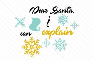 Dear Santa, I Can Explain: A Charming Christmas Crafts Asset