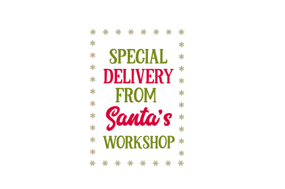 Special Delivery from Santa's Workshop: A Crafty Christmas Design